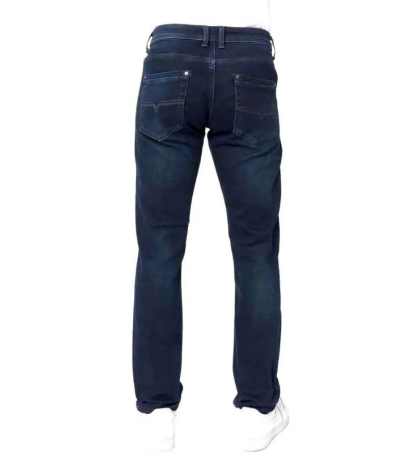 PANTALONES FINOS PARA HOMBRES  A11044  AZUL