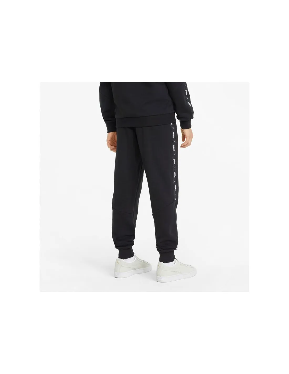 Pantalones Puma Essentials+ Tape Es Bk Infantil