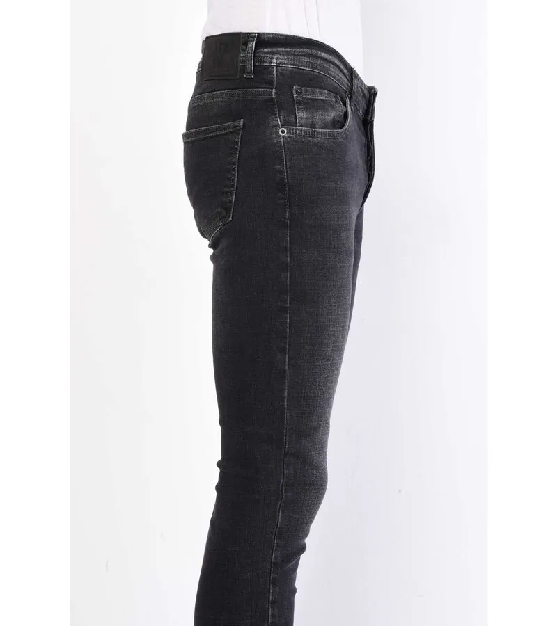 PANTALONES STRECH REGULAR FIT  DP29NW  NEGRO