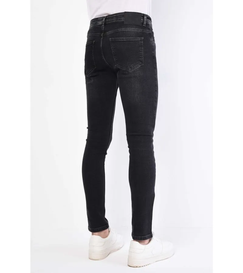 PANTALONES STRECH REGULAR FIT  DP29NW  NEGRO