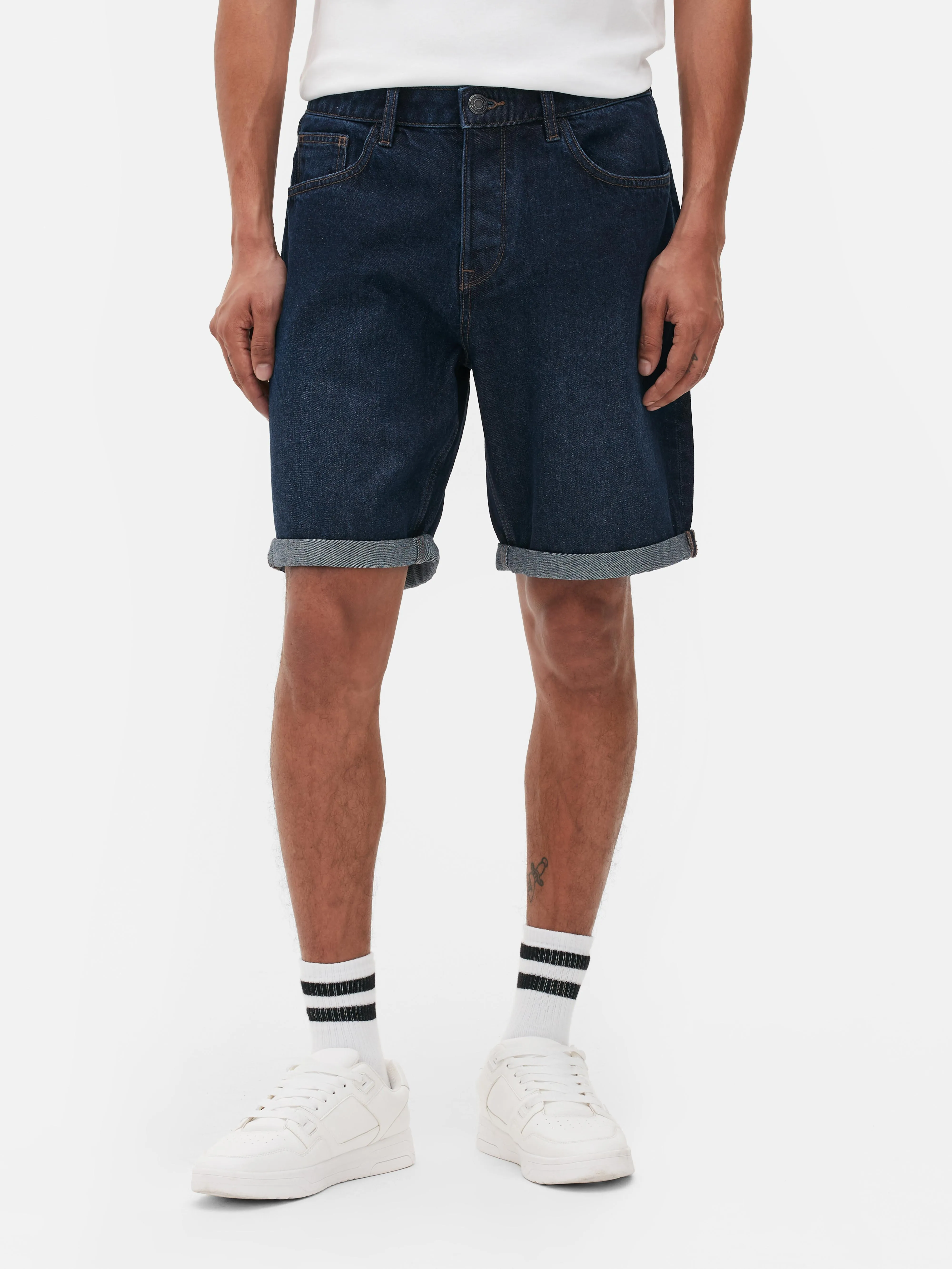 Pantalones vaqueros cortos rectos