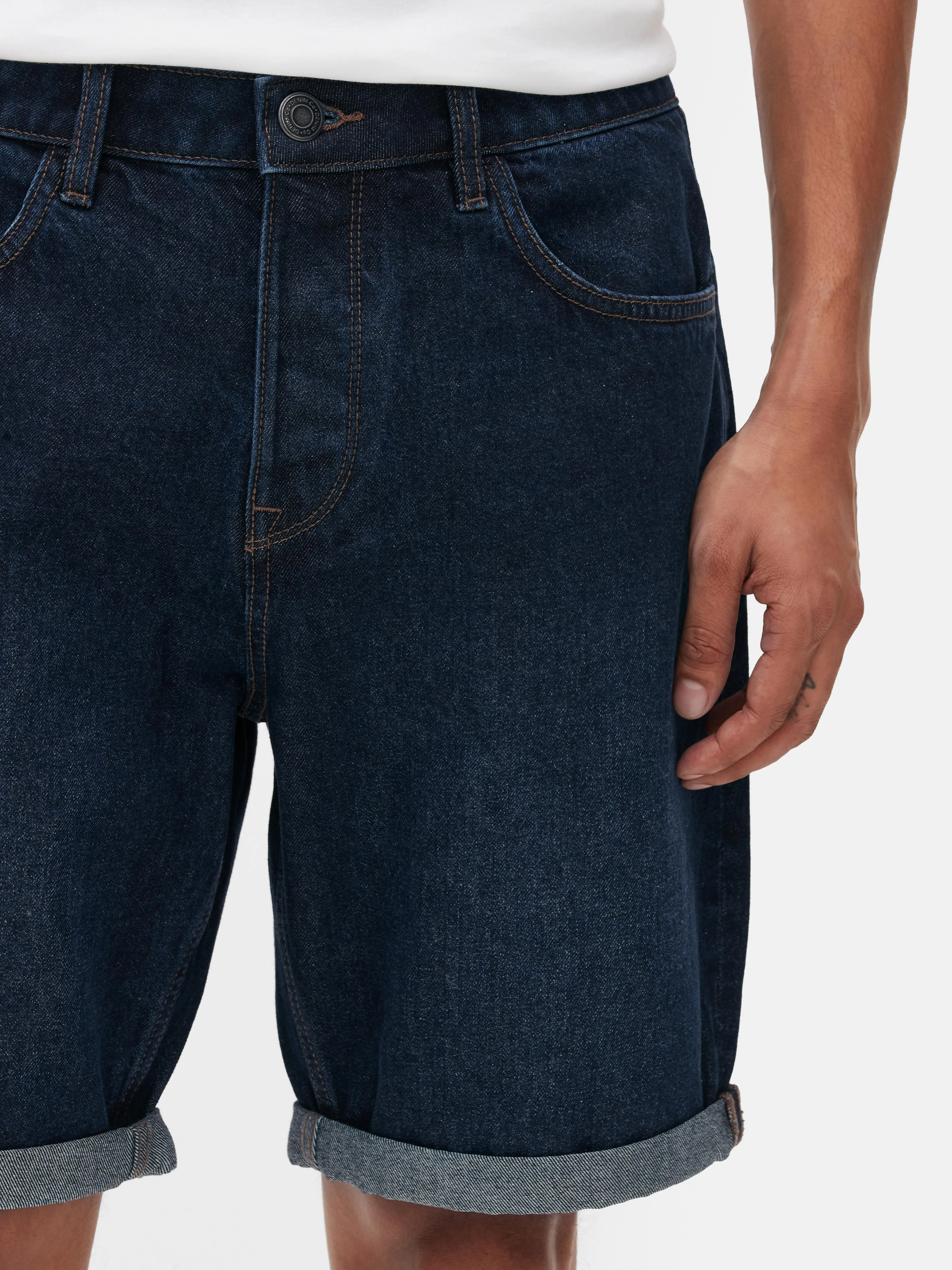 Pantalones vaqueros cortos rectos