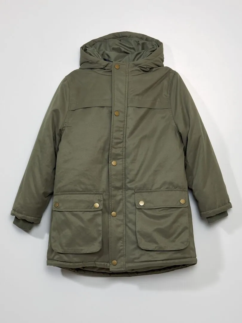 PARKA + ANORAK 3 EN 1  KAKI