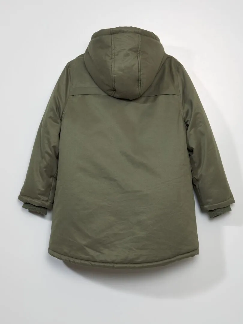 PARKA + ANORAK 3 EN 1  KAKI