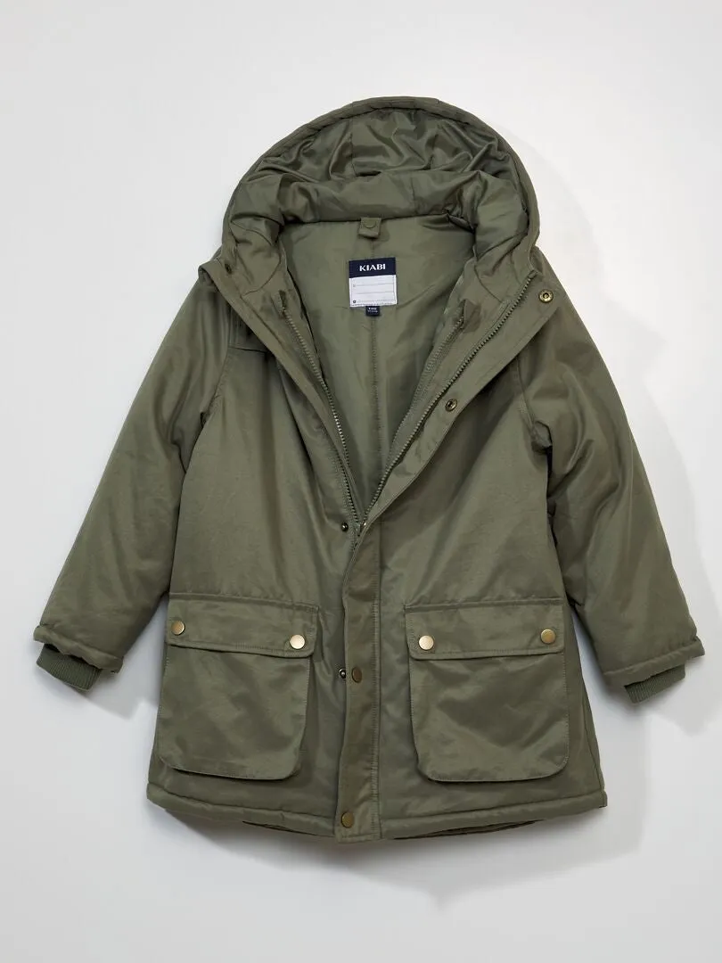 PARKA + ANORAK 3 EN 1  KAKI
