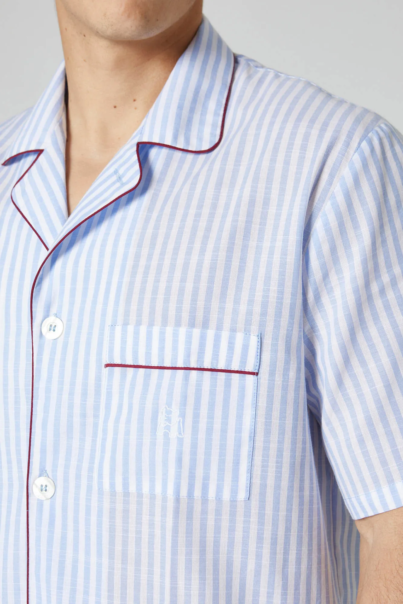 Pijama corto hombre