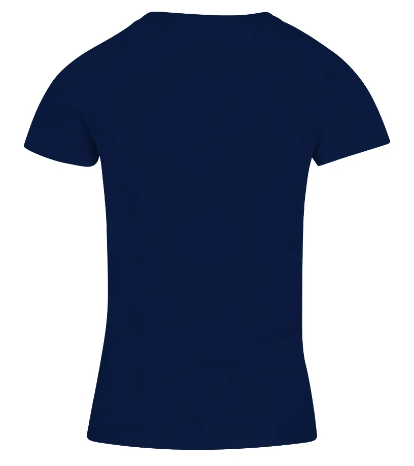 POWERED BY A DONATED HEART  HEART TRANSPLANT CAMISETA CUELLO PICO MUJER