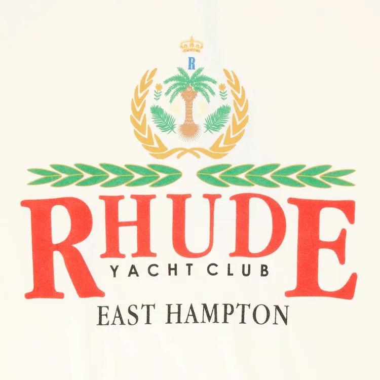 Rhude East Hampton Crest Tee 'Vintage White'