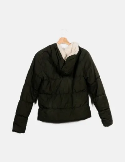 Rip Curl abrigo verde liso
