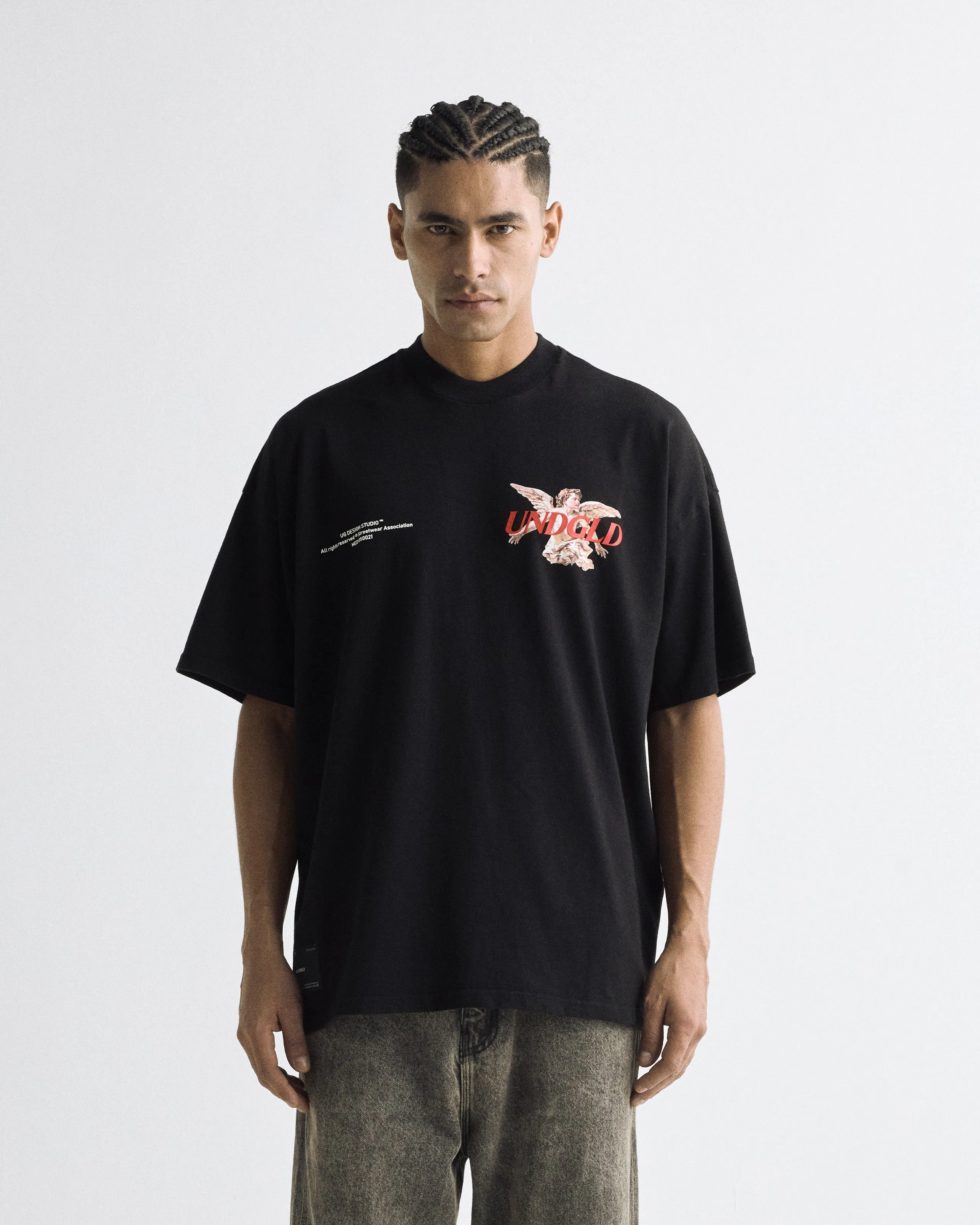 Rodeo Oil Angel Tshirt Black