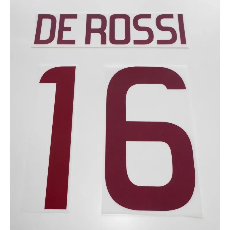 Roma De Rossi 16 personalización de la camiseta de la temporada 2011/12