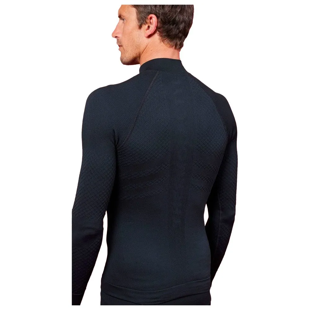 Ropa interior técnica Damart Sport Energy Thermolactyl 3 Col Zippe Noir