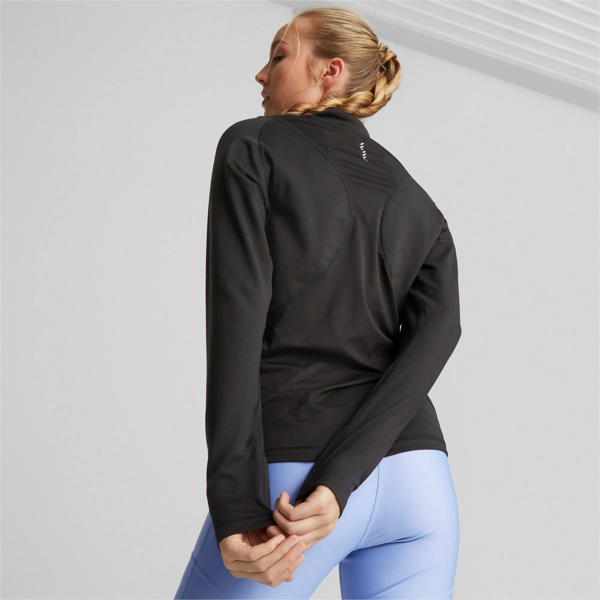 RUN CLOUDSPUN HALFZIP CAMISETA DE MANGA LARGA MUJERES