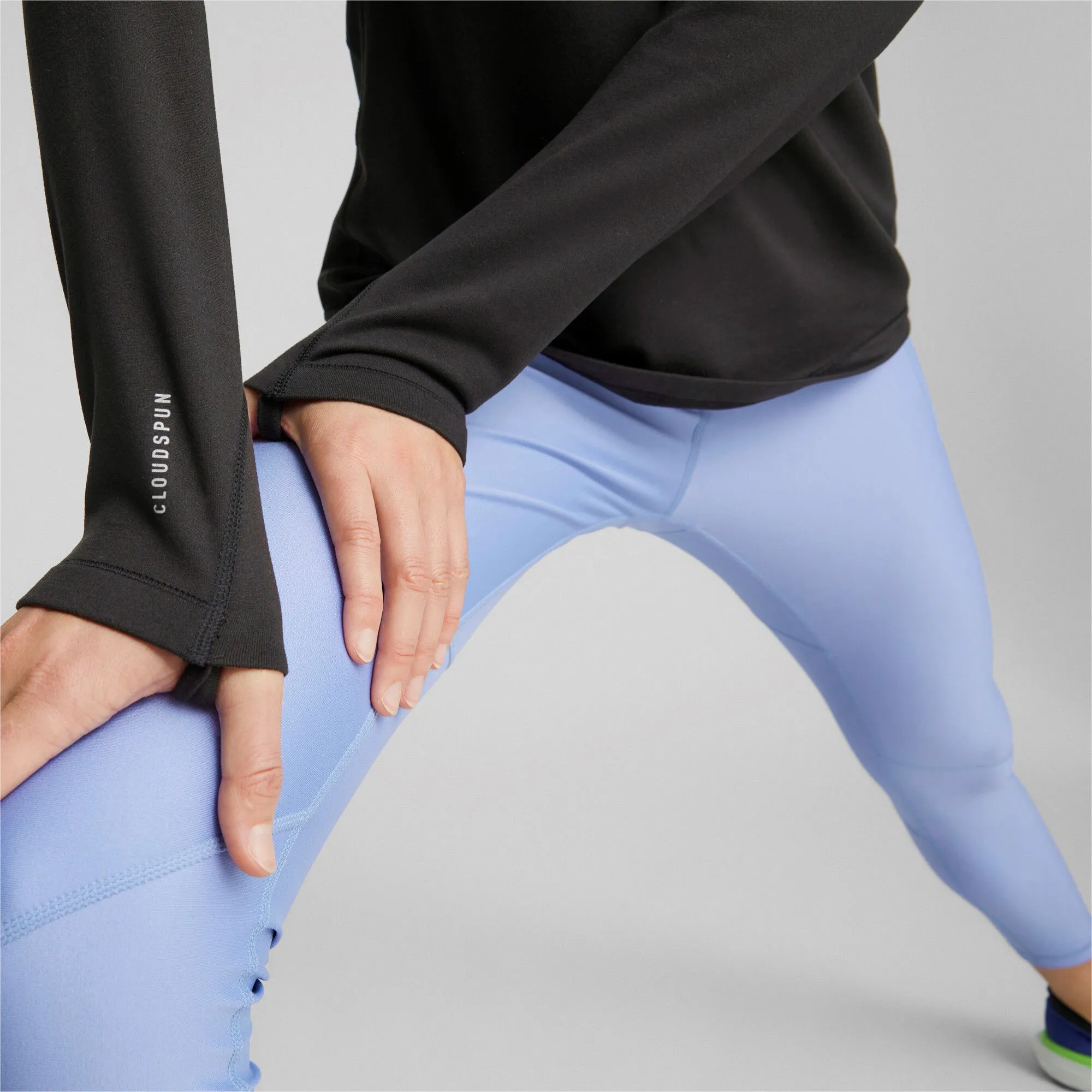 RUN CLOUDSPUN HALFZIP CAMISETA DE MANGA LARGA MUJERES