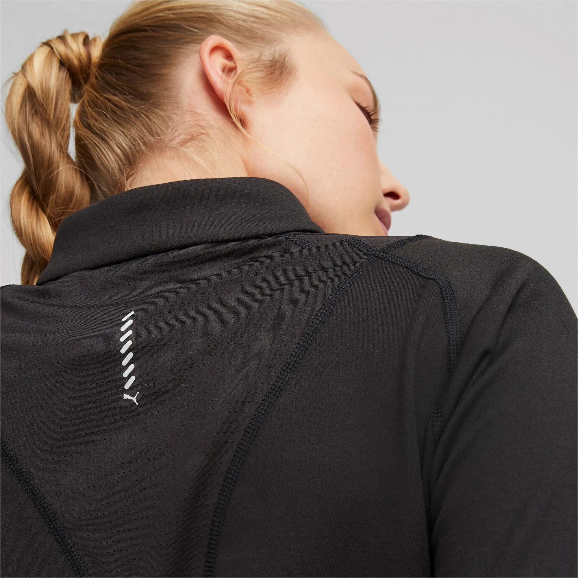 RUN CLOUDSPUN HALFZIP CAMISETA DE MANGA LARGA MUJERES