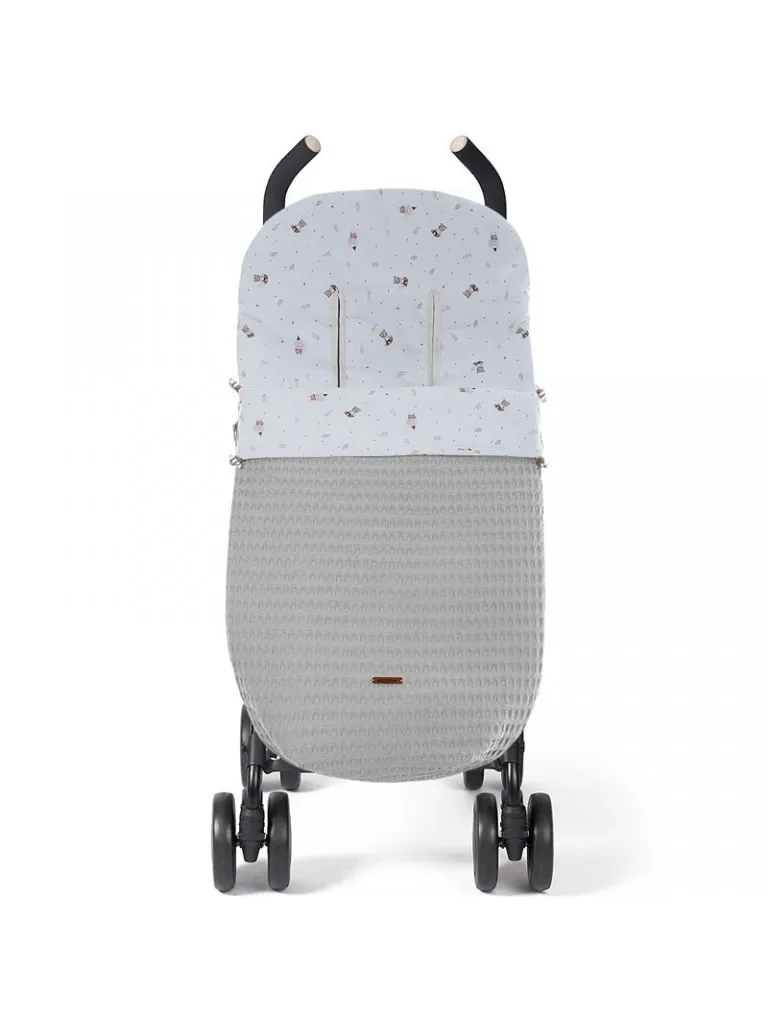 Saco para silla Uzturre en tela mencía y ositos