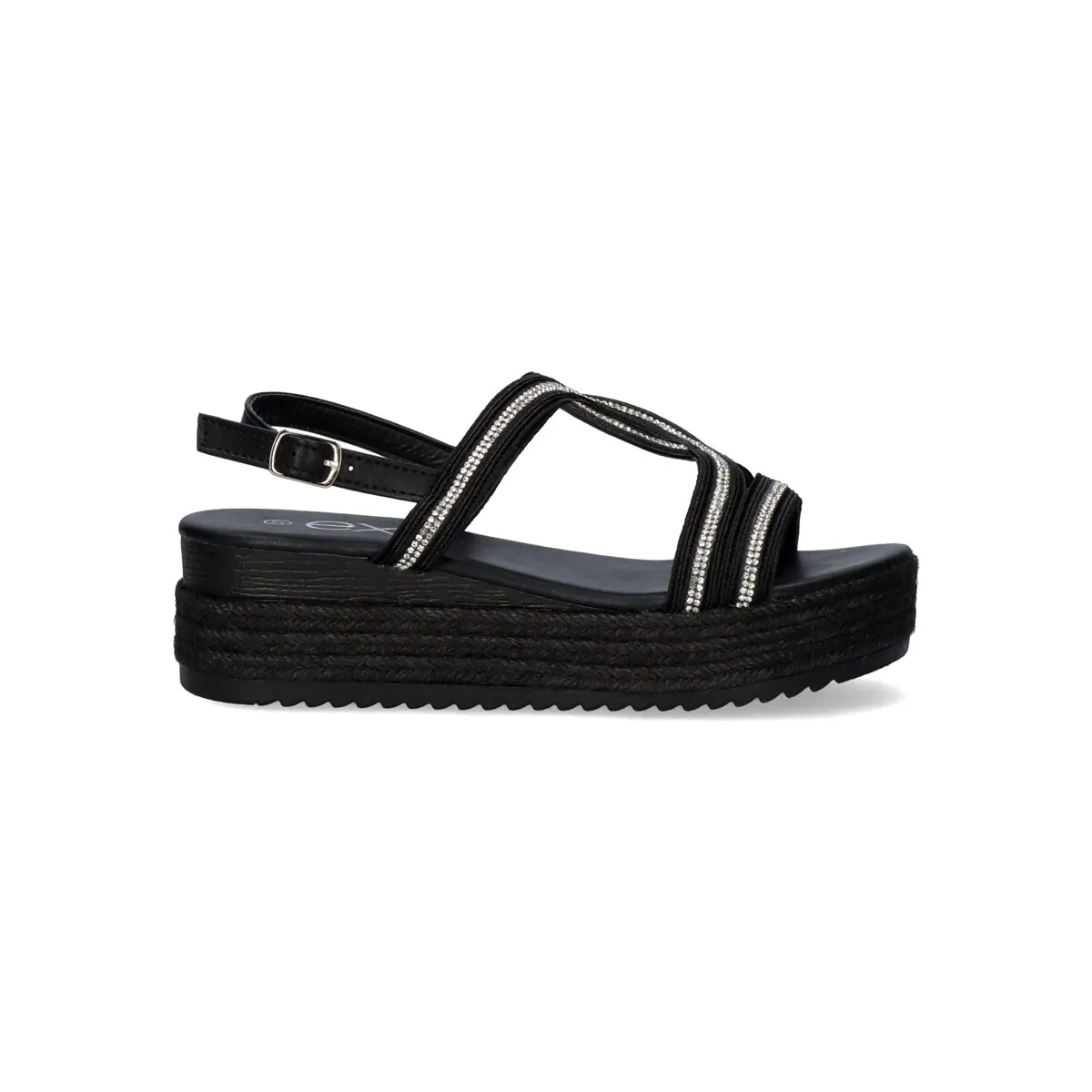 SANDALIA PLATAFORMA P358470 BLACK