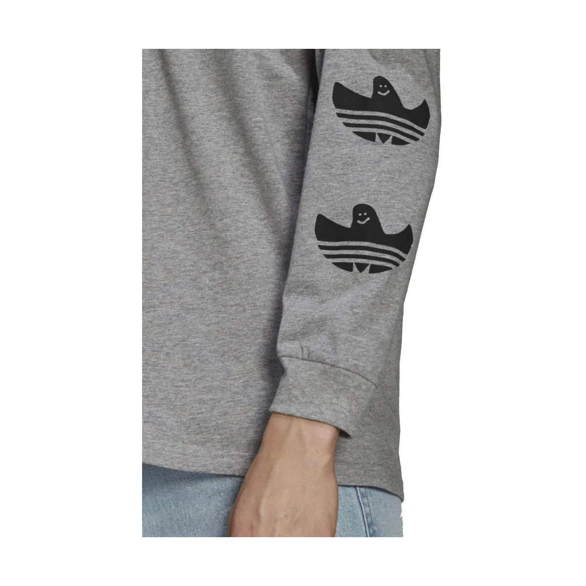 Shmoofoil logo ls tee