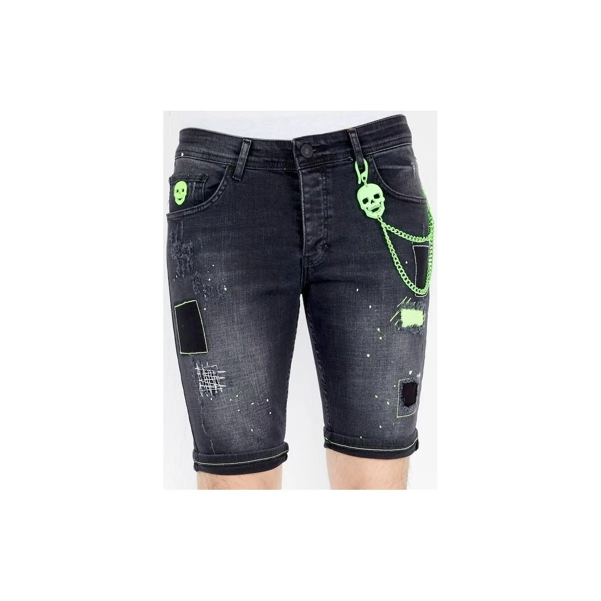 Shorts Vaqueros Hombre