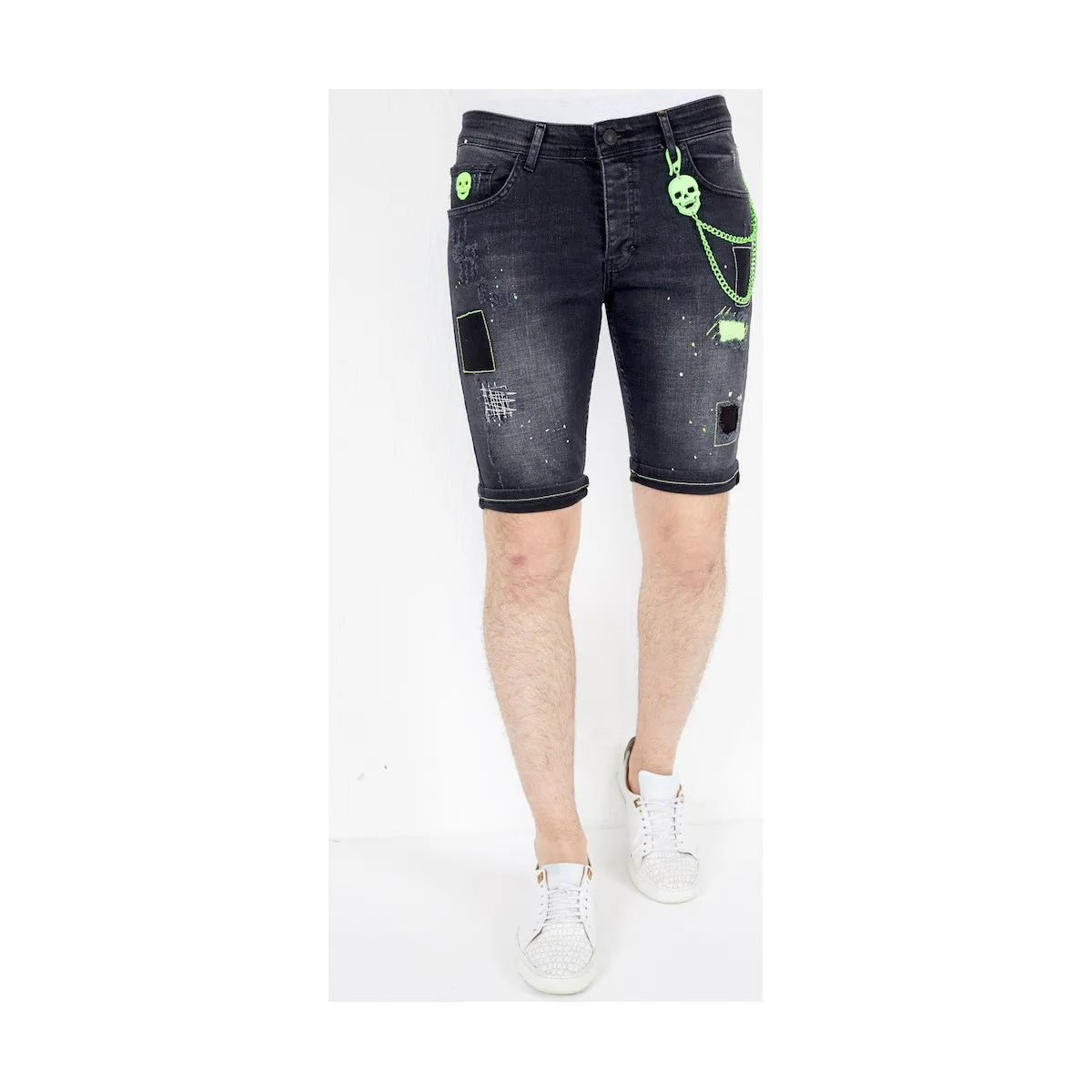 Shorts Vaqueros Hombre