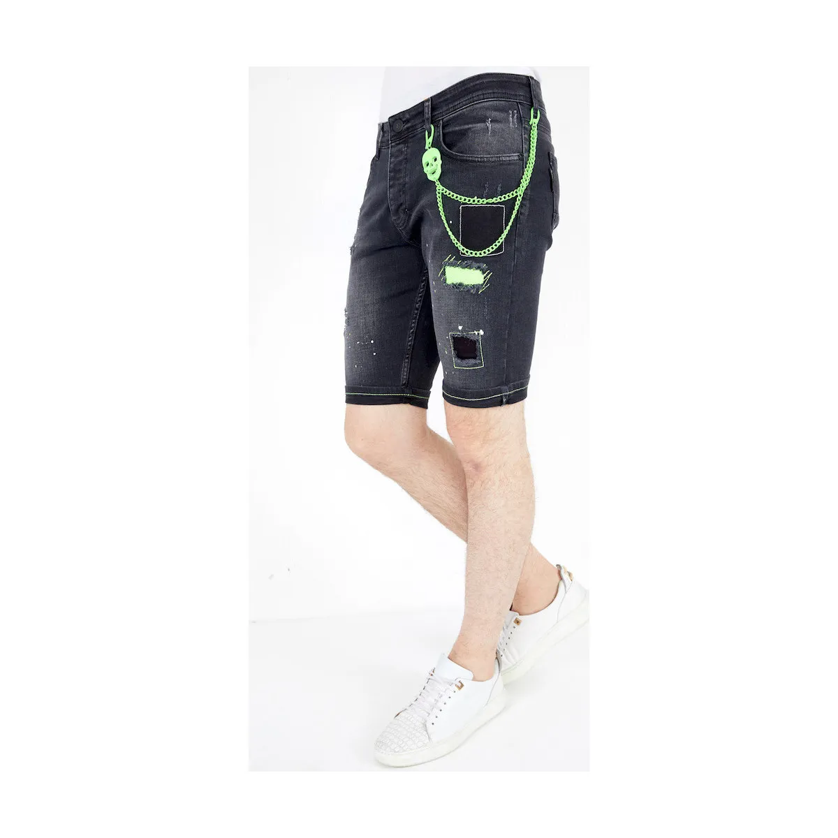 Shorts Vaqueros Hombre