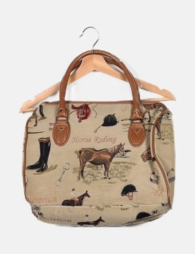Signare Bolso estampado multicolor