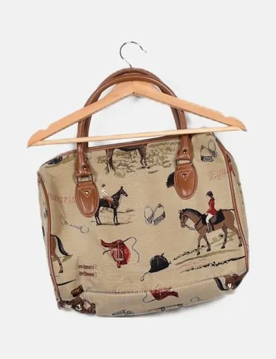 Signare Bolso estampado multicolor