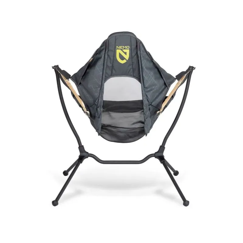 Silla plegable NEMO Silla de acampada reclinable Stargaze (Black Pearl)