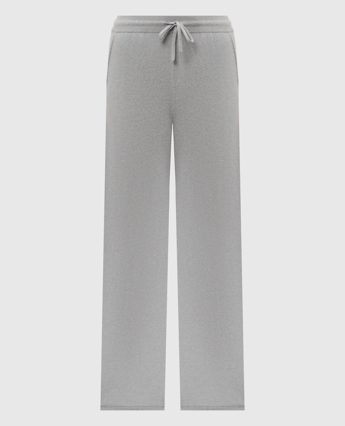 Simonetta Ravizza Gray cordoba cashmere pants