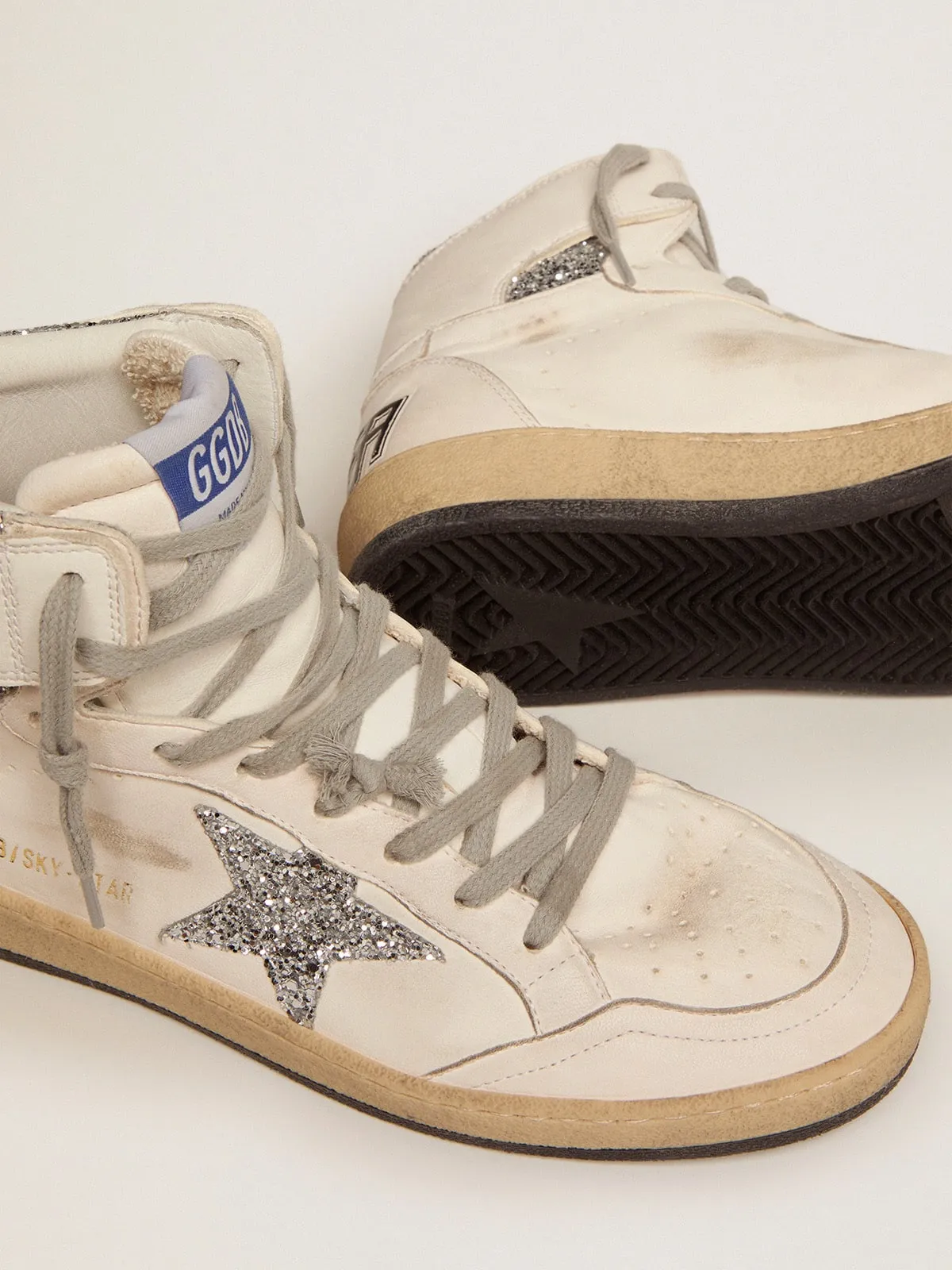 SKYSTAR PARA MUJER CON FIRMA EN EL TOBILLO E INSERCIONES PLATEADAS
