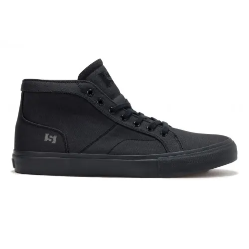 State Salem Black/Black Wax Canvas