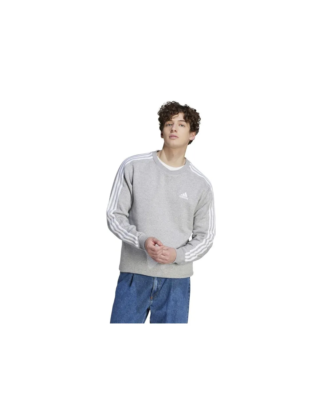Sudadera adidas 3S Fl Swt Hombre