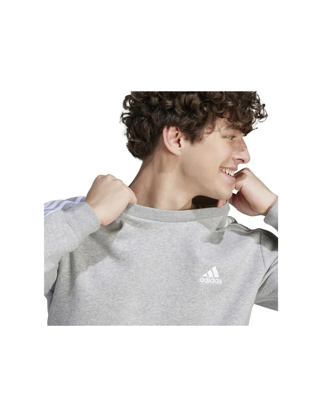 Sudadera adidas 3S Fl Swt Hombre