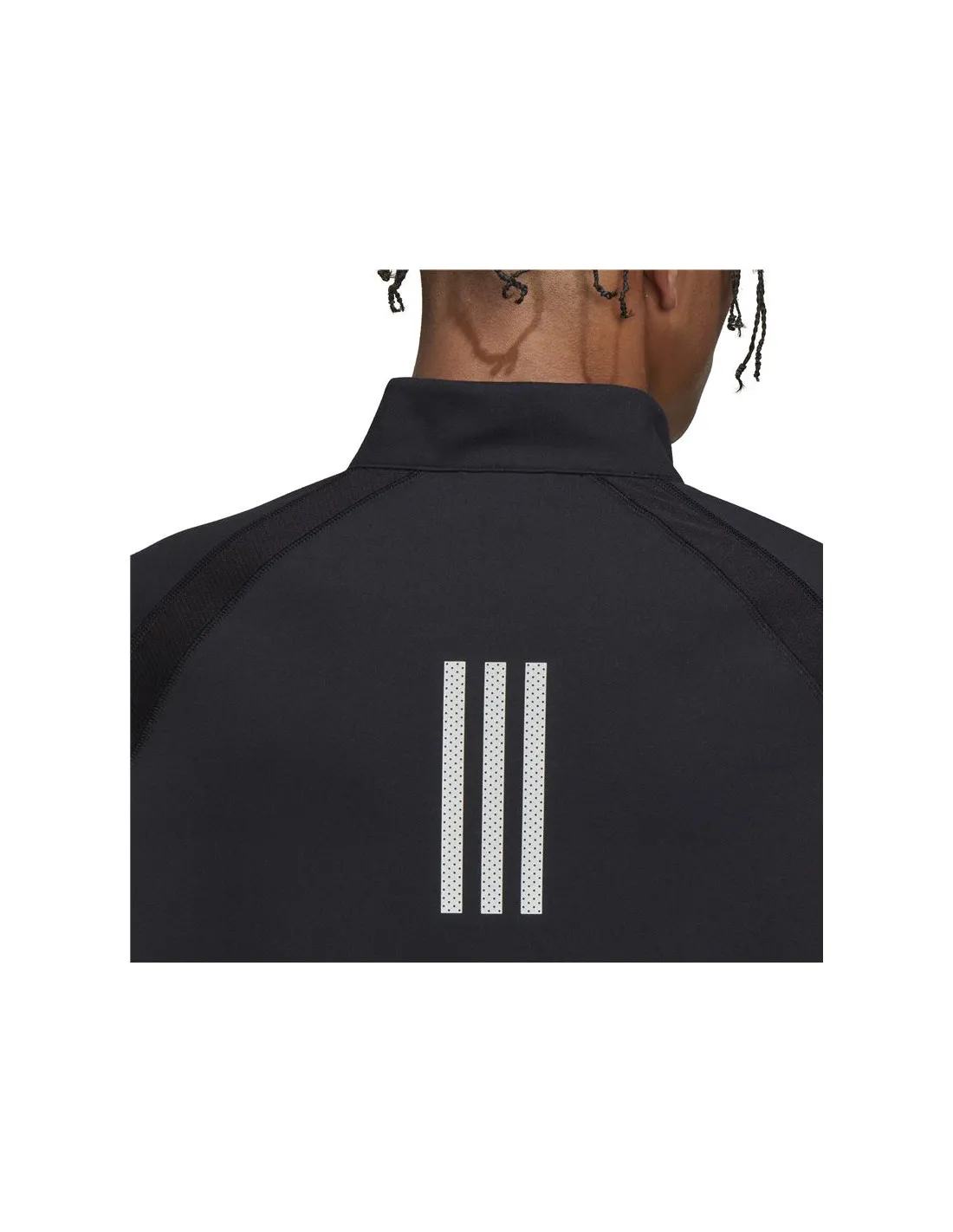 Sudadera adidas Fast 1/2 Zip Hombre BK