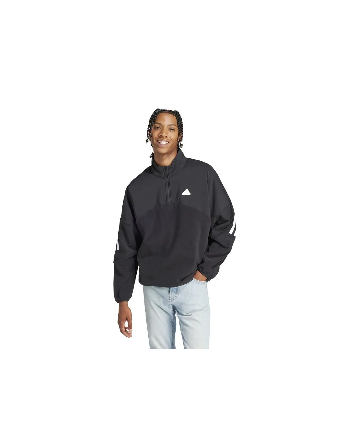 Sudadera adidas Fi 3S 1/4Z Q4