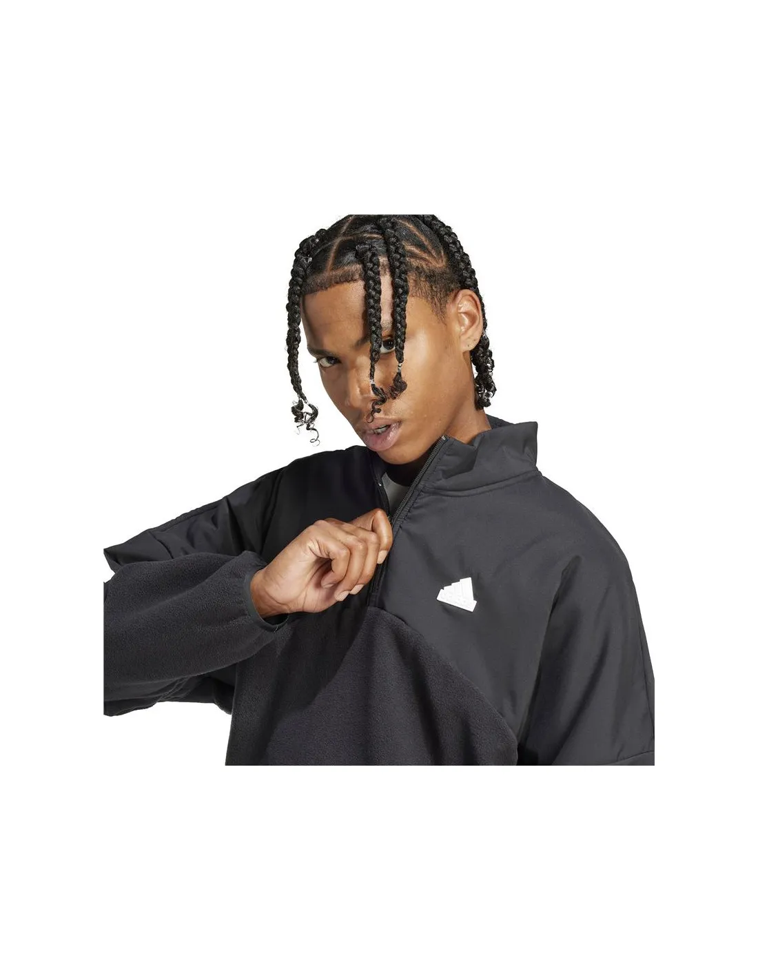Sudadera adidas Fi 3S 1/4Z Q4