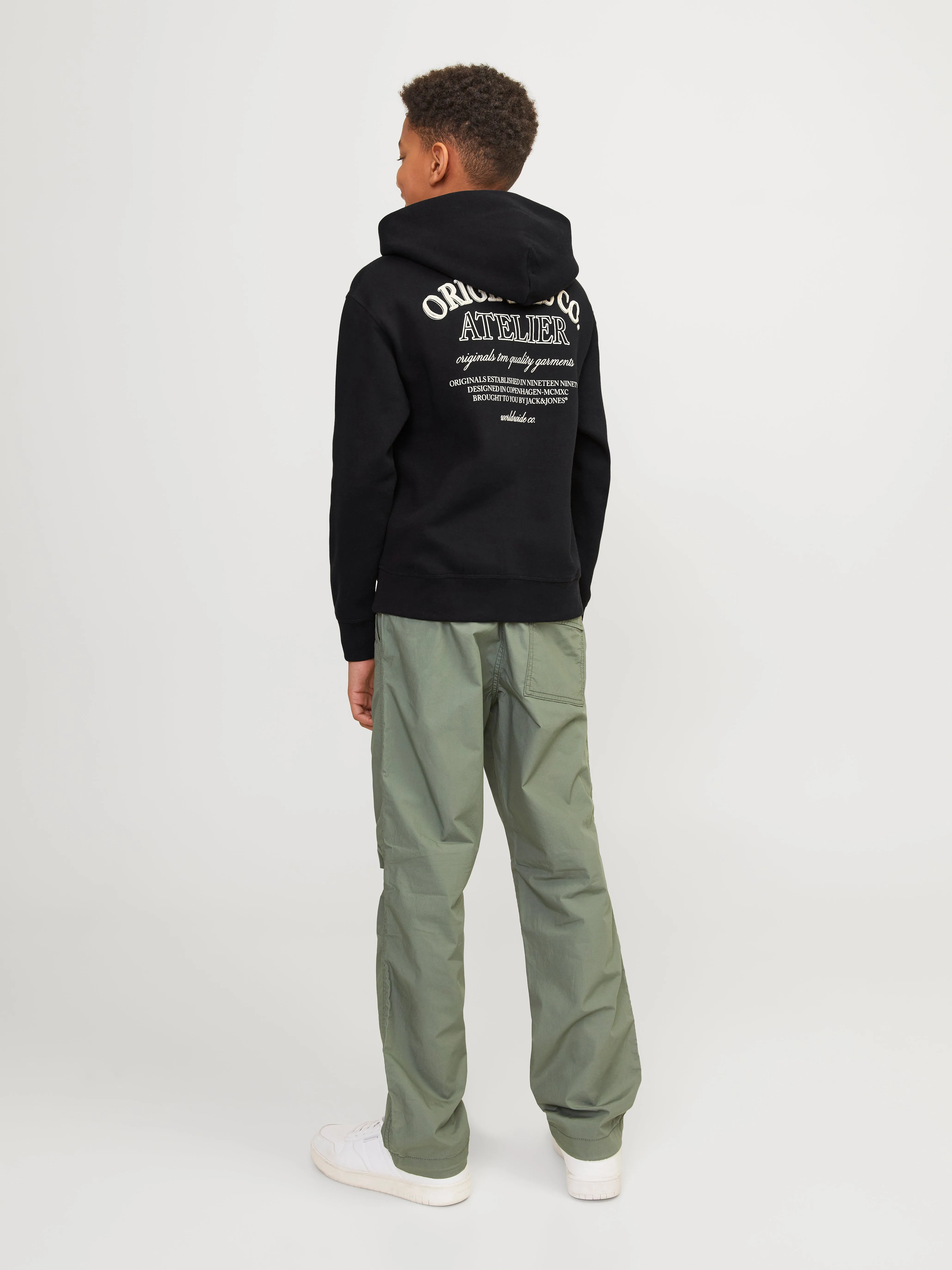 Sudadera con capucha Estampado Junior | Negro | Jack & Jones®