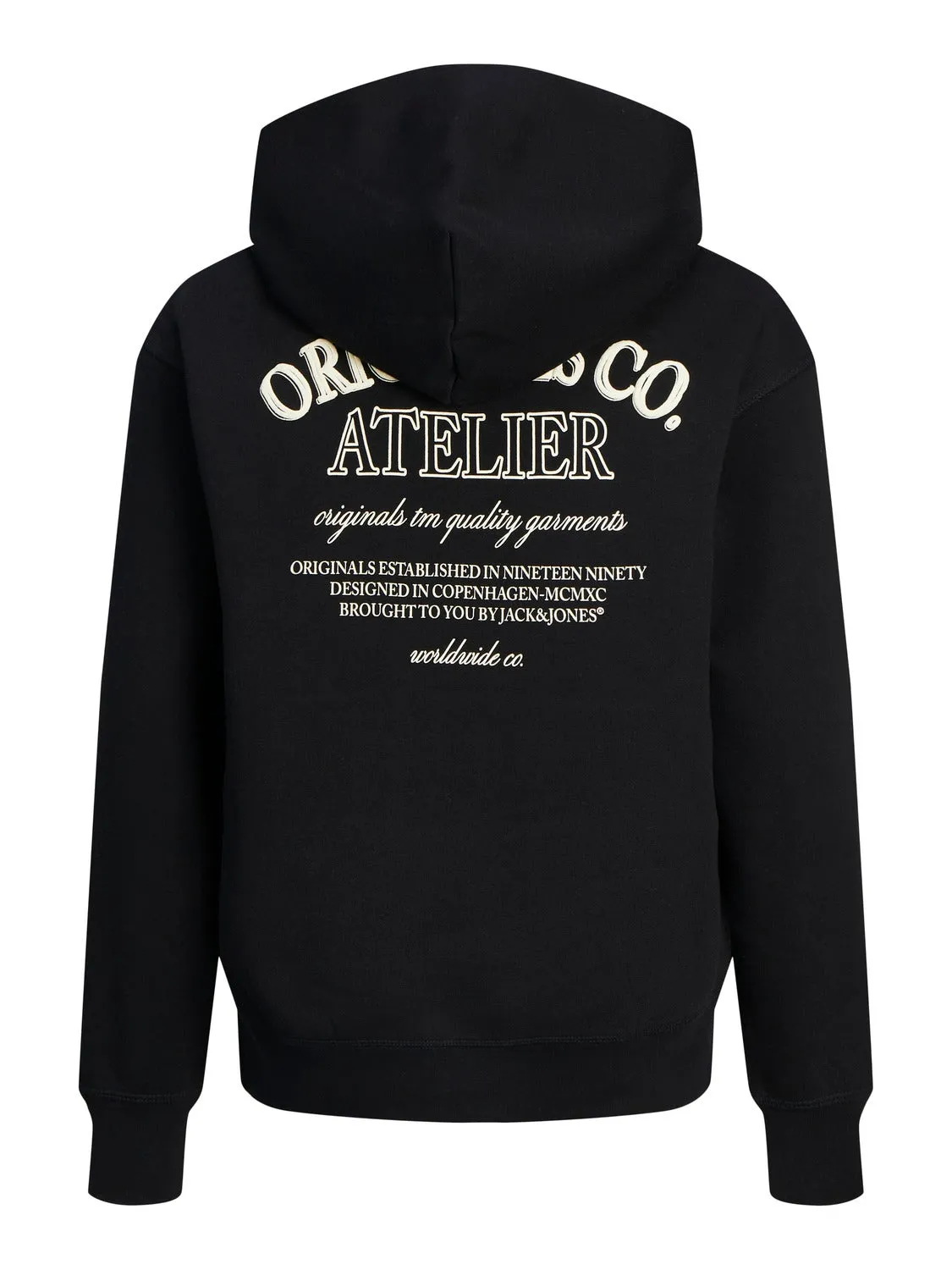 Sudadera con capucha Estampado Junior | Negro | Jack & Jones®