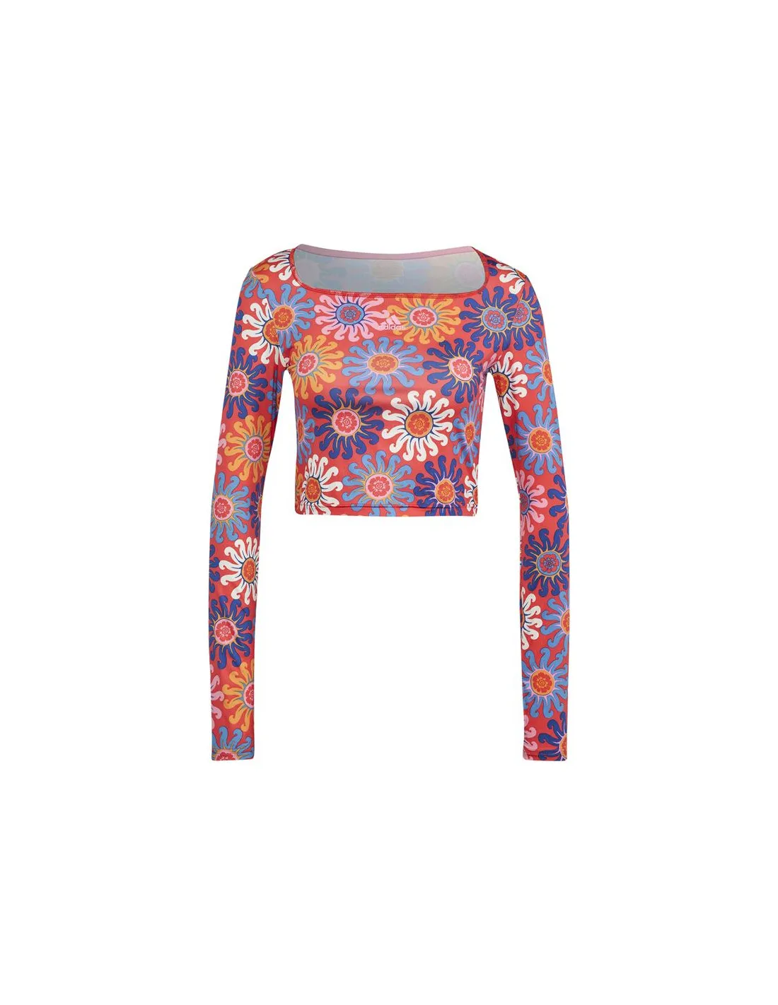 Sudadera de Fitness adidas Farm Crop Ls Mujer