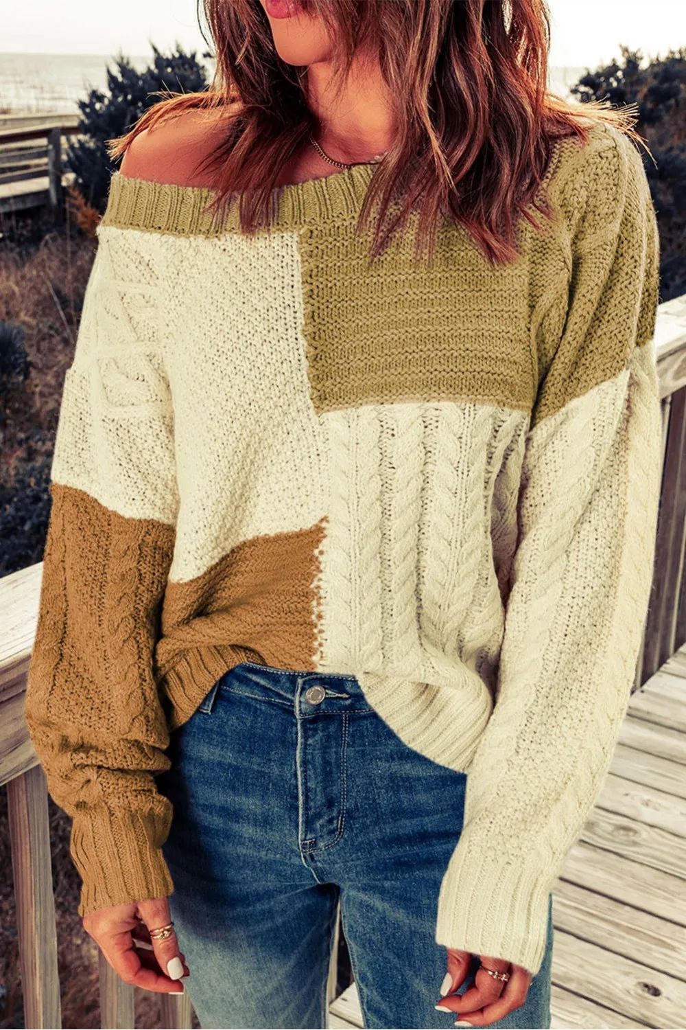 Suéter multicolor