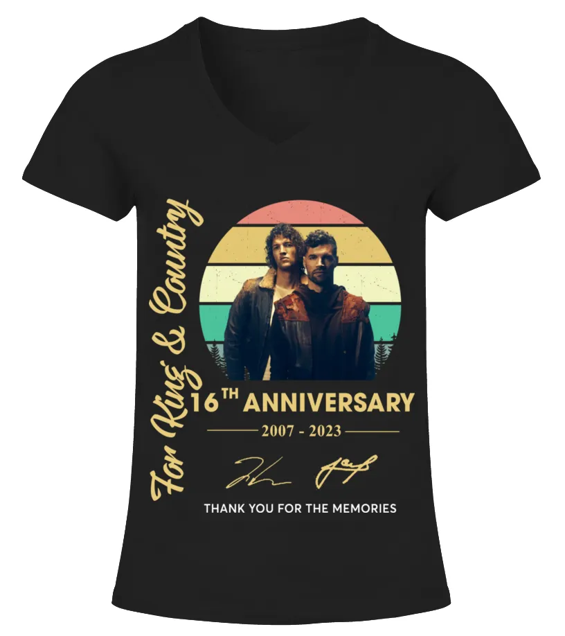TEAM FOR KING &AMP; COUNTRY  LIFETIME MEMBER CAMISETA CUELLO PICO MUJER