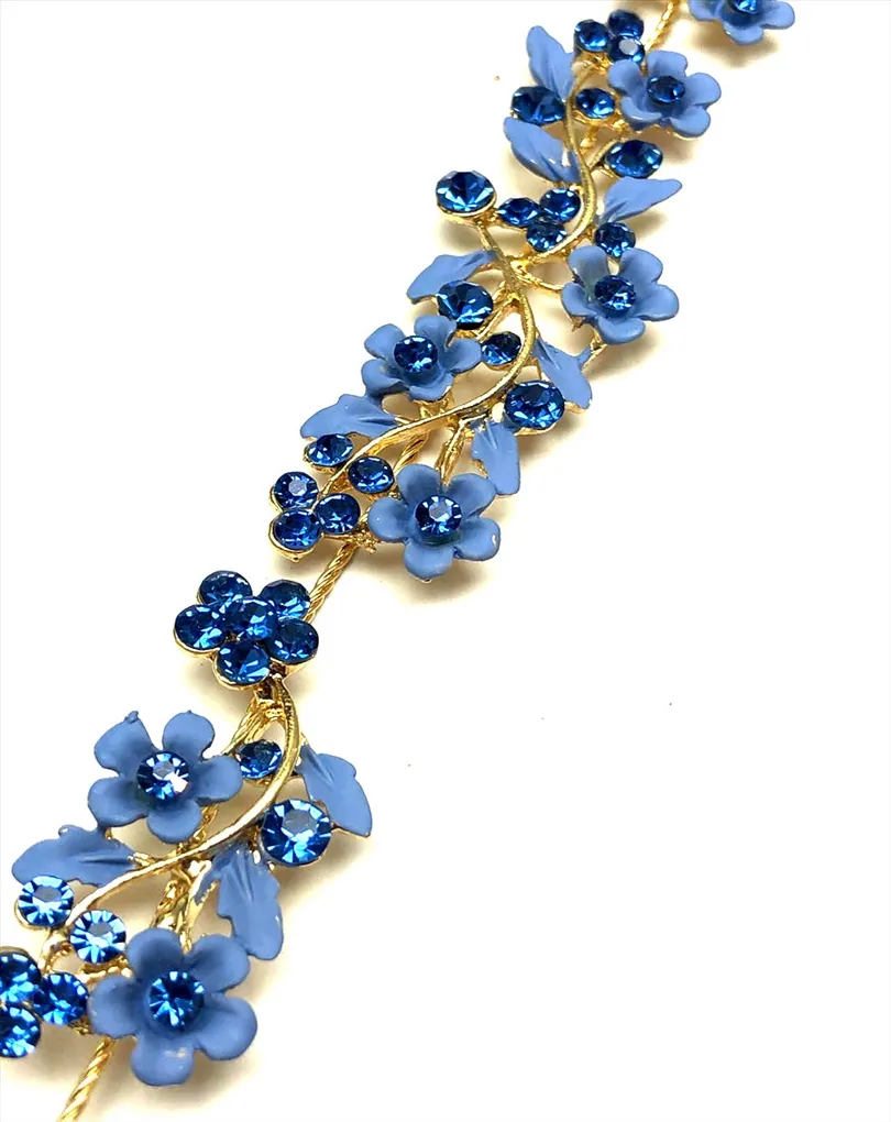 TOCADOS Y TIARAS AZULES PARA BODAS PARA LUCIR TU PEINADO CON ESTILO