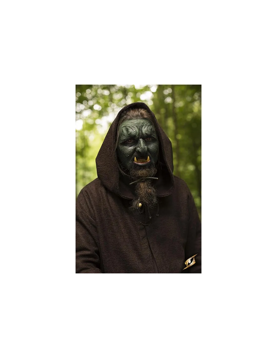 Túnica Azog medieval para orcos, mendigos y guardas del bosque