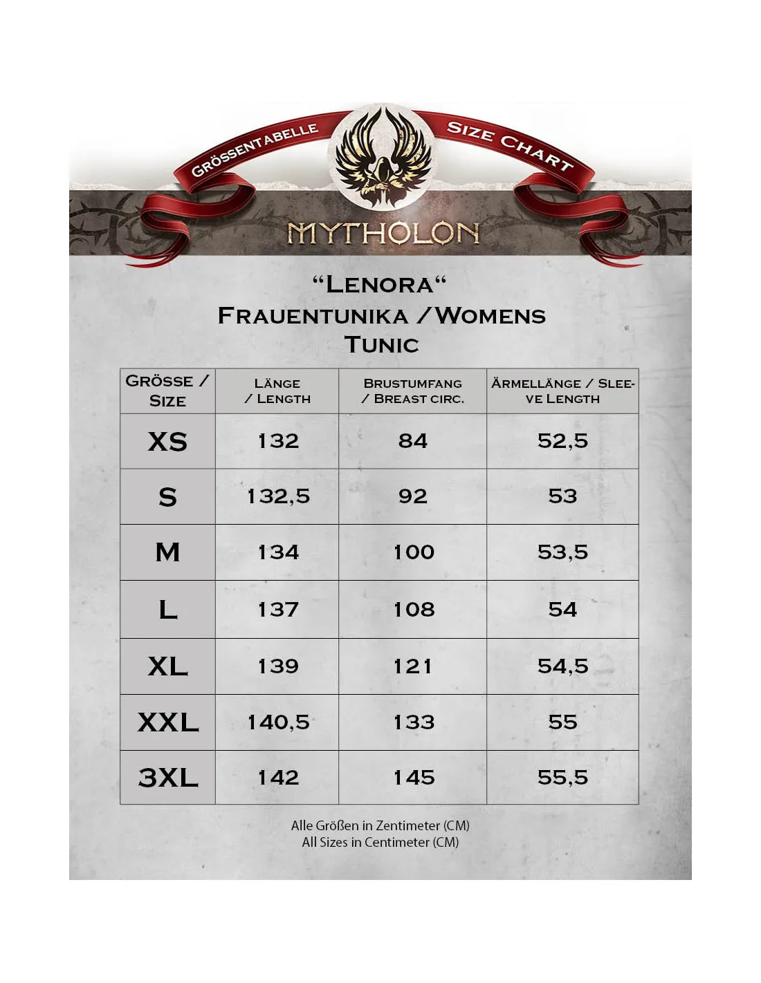 Túnica medieval de mujer en algodón burdeos modelo Lenora