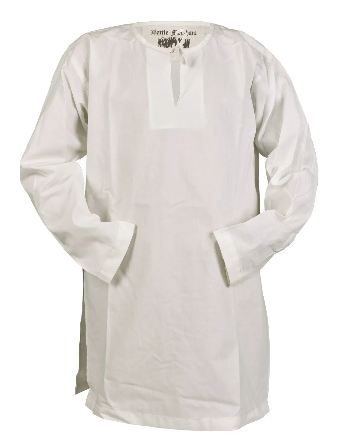 Túnica medieval de niño modelo Arn, blanco natural