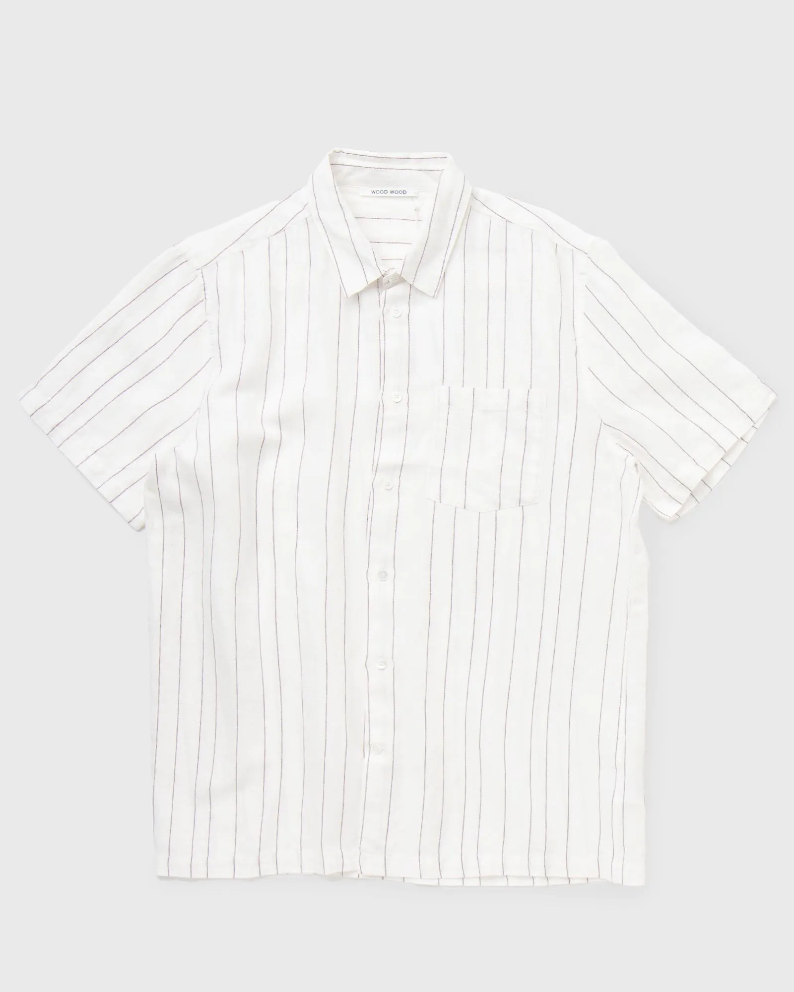 WOOD WOOD Thor Cotton Linen Shirt