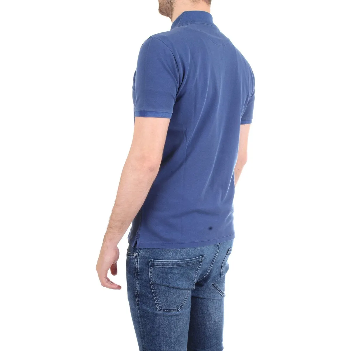 WOPOL0526 polo hombre azul