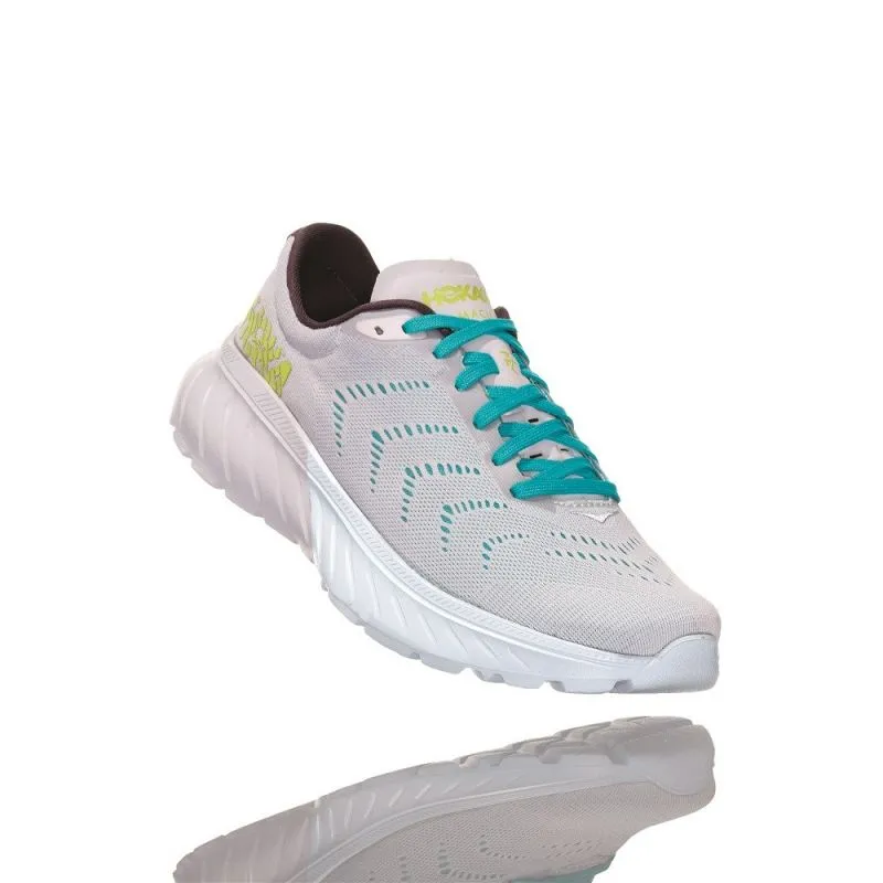 Zapatilla de running Mach 2 Hoka One One (Blanco / Nimbus Cloud) mujer