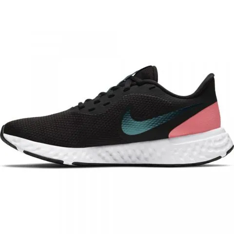 ZAPATILLA DE RUNNING  MUJER  NIKE REVOLUTION 5 NEGROROSA  BQ3207011