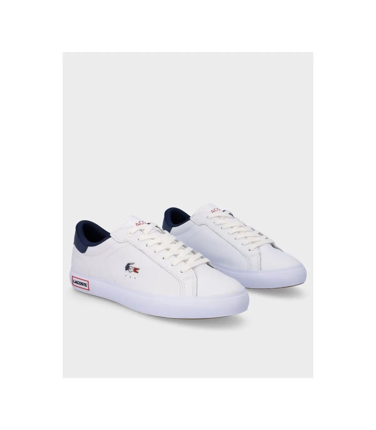 ZAPATILLA LACOSTE POWERCOURT 222 5 SFA WHITENAVYRED